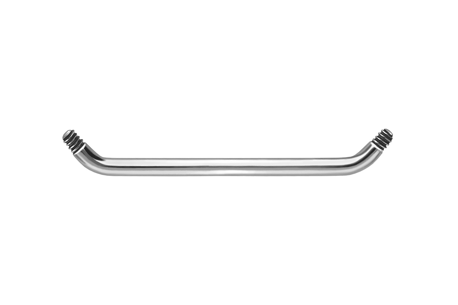 Titan Surface Barbell Piercing (45 Grad) ohne Kugeln